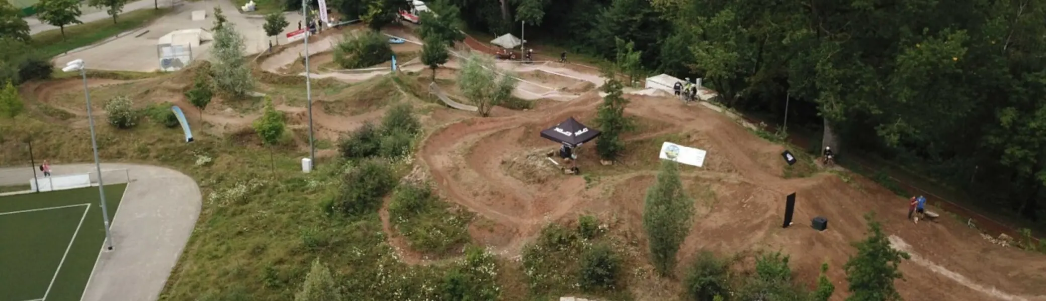 Bikepark Vogelperspektive | © David Wöhr