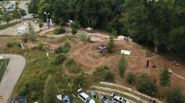 Bikepark Vogelperspektive | © David Wöhr