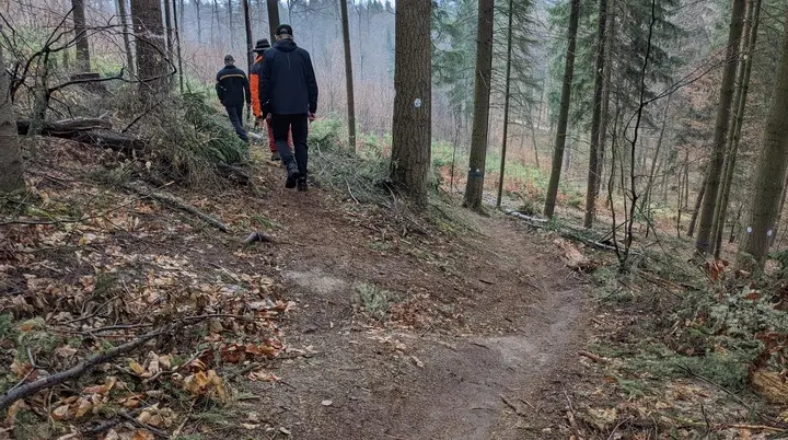 Trailbegehung Berker Wand 2022 | © Lars Fersterra