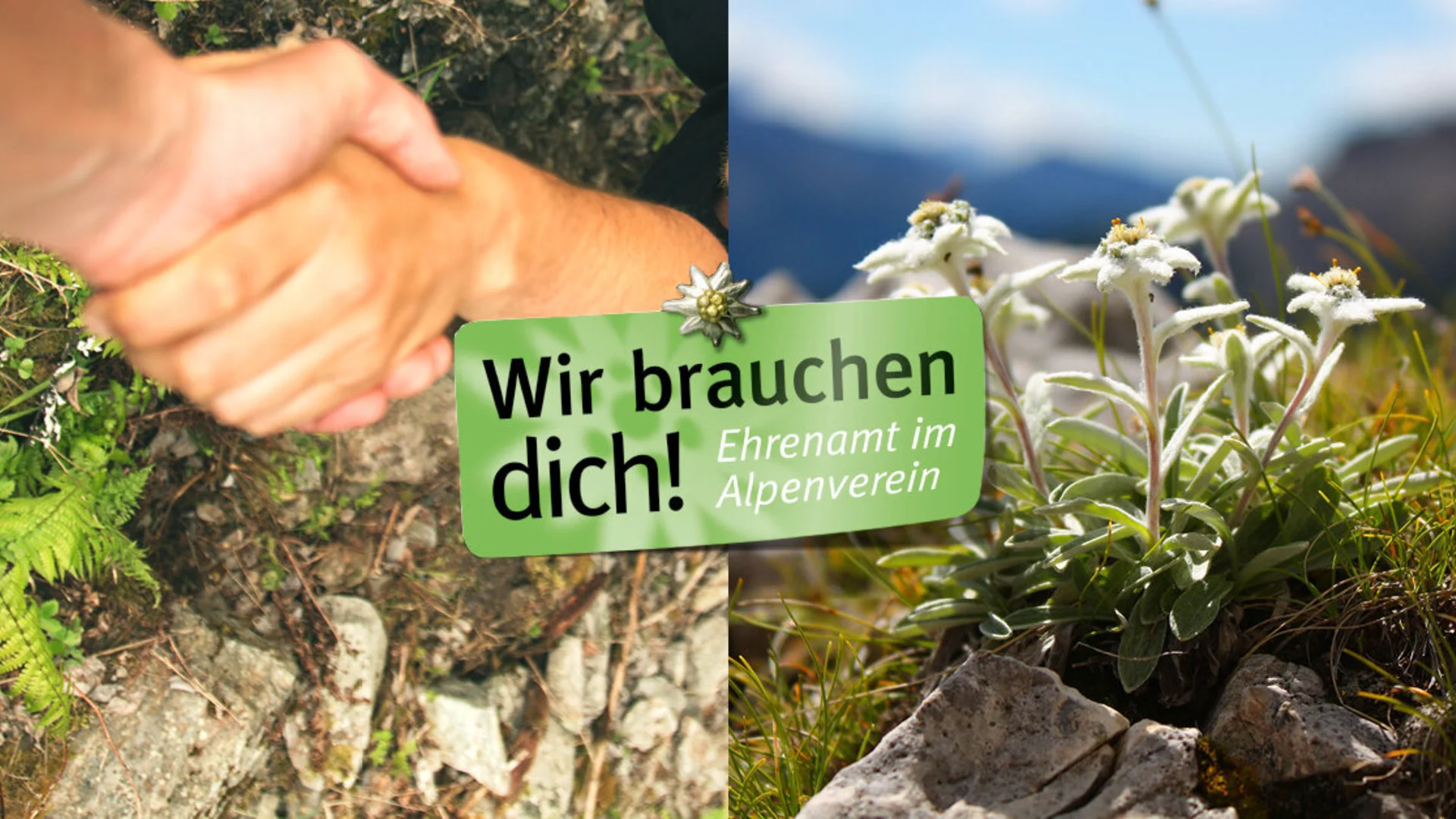 Imagefoto Ehrenamt | © DAV Bildmotiv "Ehrenamt: Wir brauchen Dich" - Imagefoto | © DAV